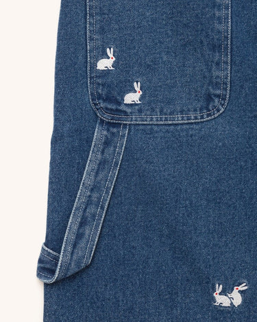 Carne Bollente Bunny Bonanza Washed Blue shorts - KYOTO - Carne Bollente