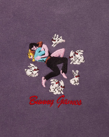 Carne Bollente Bunny Games Off - Lavender tee - KYOTO - Carne Bollente