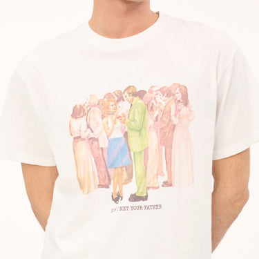 Carne Bollente Carne Meet Cute (How I Met Your Father iii) White tee - KYOTO - Carne Bollente