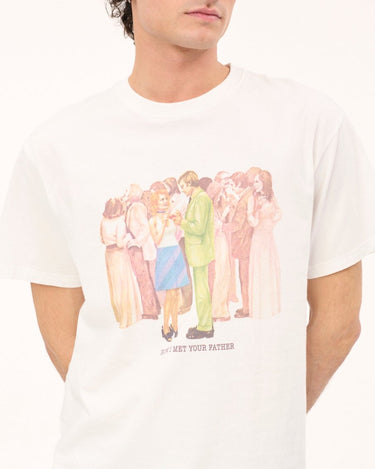 Carne Bollente Carne Meet Cute (How I Met Your Father iii) White tee - KYOTO - Carne Bollente