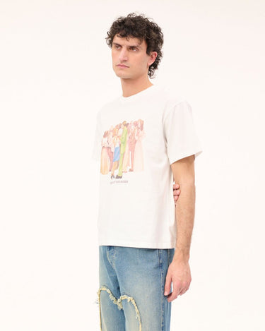 Carne Bollente Carne Meet Cute (How I Met Your Father iii) White tee - KYOTO - Carne Bollente