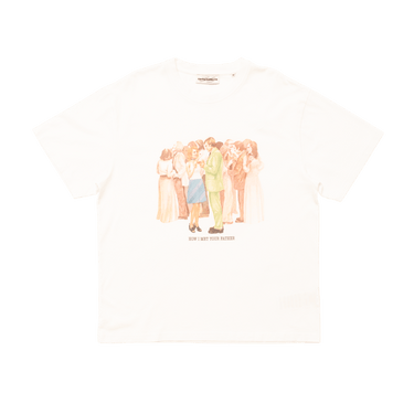 Carne Bollente Carne Meet Cute (How I Met Your Father iii) White tee - KYOTO - Carne Bollente