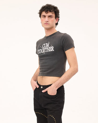 Carne Bollente Love Together Off - Black tee - KYOTO - Carne Bollente