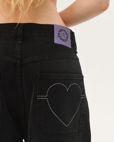 Carne Bollente LovePants Jeans Black Denim - KYOTO - Carne Bollente