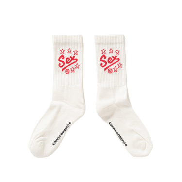 Carne Bollente Socks Shocks White - KYOTO - Carne Bollente