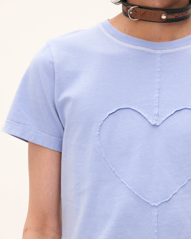 Carne Bollente Stitch of Love Baby Blue t-shirt - KYOTO - Carne Bollente