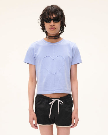 Carne Bollente Stitch of Love Baby Blue t-shirt - KYOTO - Carne Bollente