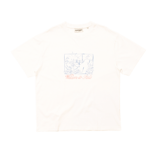 Carne Bollente The Big Bienvenue White tee - KYOTO - Carne Bollente