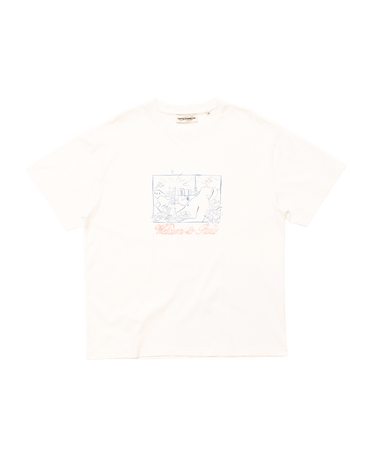 Carne Bollente The Big Bienvenue White tee - KYOTO - Carne Bollente
