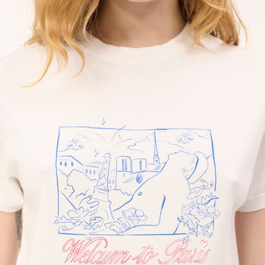 Carne Bollente The Big Bienvenue White tee - KYOTO - Carne Bollente