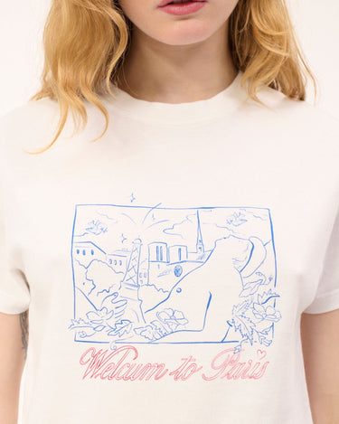 Carne Bollente The Big Bienvenue White tee - KYOTO - Carne Bollente