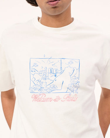 Carne Bollente The Big Bienvenue White tee - KYOTO - Carne Bollente