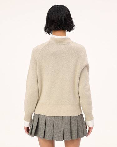 Carne Bollente Your Warm Embrace Beige knit - KYOTO - Carne Bollente