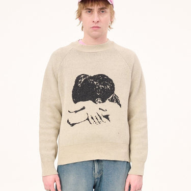 Carne Bollente Your Warm Embrace Beige knit - KYOTO - Carne Bollente