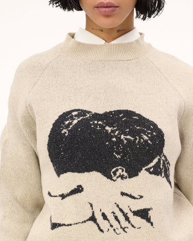 Carne Bollente Your Warm Embrace Beige knit - KYOTO - Carne Bollente