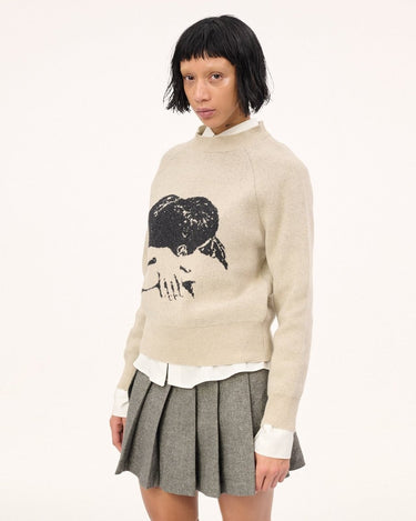 Carne Bollente Your Warm Embrace Beige knit - KYOTO - Carne Bollente