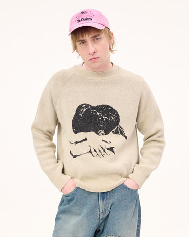 Carne Bollente Your Warm Embrace Beige knit - KYOTO - Carne Bollente