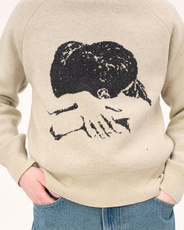 Carne Bollente Your Warm Embrace Beige knit - KYOTO - Carne Bollente