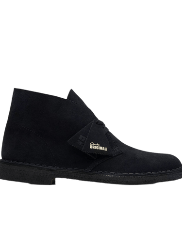 Clarks Desert Boot G Black Suede - KYOTO - Clarks