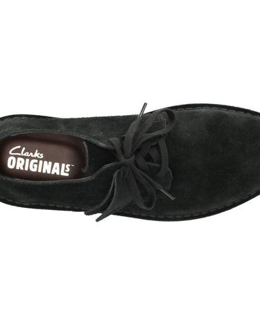 Clarks Desert Rock Lo G Black Sde shoe - KYOTO - Clarks