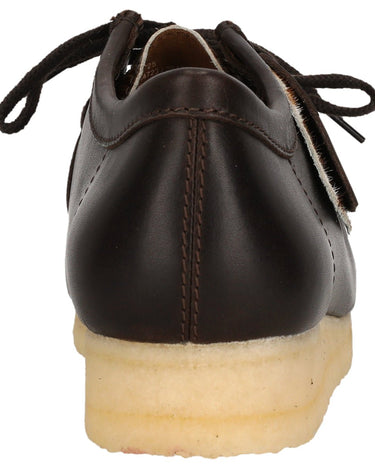 Clarks Wallabee G Brown Leather shoe - KYOTO - Clarks