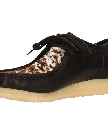 Clarks Wallabee G Brown Leather shoe - KYOTO - Clarks