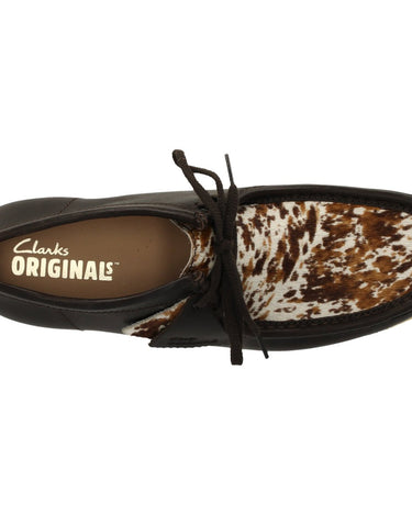 Clarks Wallabee G Brown Leather shoe - KYOTO - Clarks