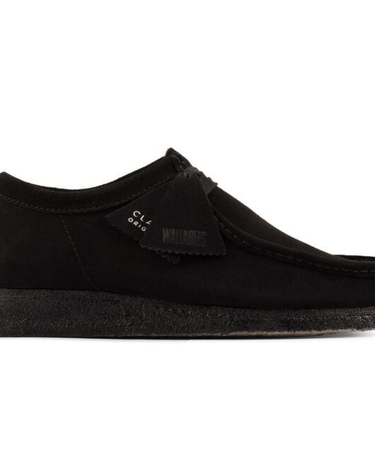 Clarks Wallabee women black shoe - KYOTO - Clarks