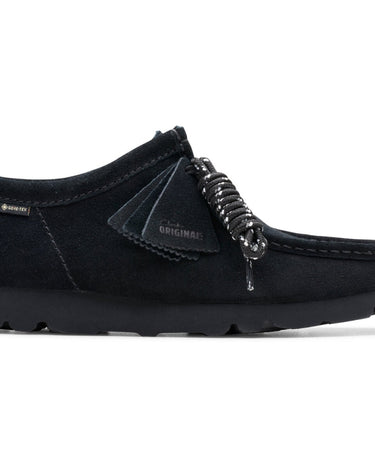 Clarks WallabeeGTX G Black Suede shoe - KYOTO - Clarks