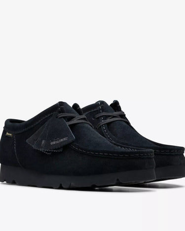 Clarks WallabeeGTX G Black Suede shoe - KYOTO - Clarks