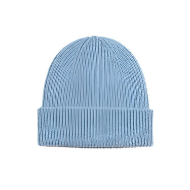 Colorful Merino Wool Beanie Stone Blue - KYOTO - Colorful Standard