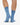 Colorful Merino wool Blend sock Seaside blue - KYOTO - Colorful Standard