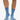 Colorful Merino wool Blend sock Seaside blue