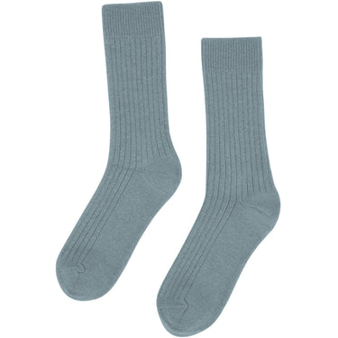 Colorful Merino Wool Blend Sock Stone Blue - KYOTO - Colorful Standard