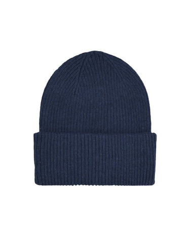 Colorful Merino Wool Hat Navy Blue - KYOTO - Colorful Standard