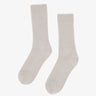 Colorful Standard Merino wool Blend sock Snow melange - KYOTO - Colorful Standard