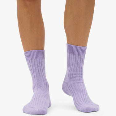 Colorful Standard Merino Wool Blend Sock Soft Lavender - KYOTO - Colorful Standard