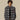 Drôle de Monsieur Boxy Flanel Checked Shirt Grey