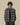 Drôle de Monsieur Boxy Flanel Checked Shirt Grey - KYOTO - Drôle de Monsieur