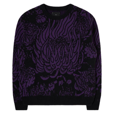 EDWIN ALLOVER Sweater BLACK - KYOTO - EDWIN