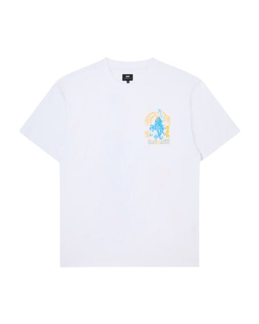 EDWIN DRINK MOOD T-shirt WHITE - KYOTO - EDWIN