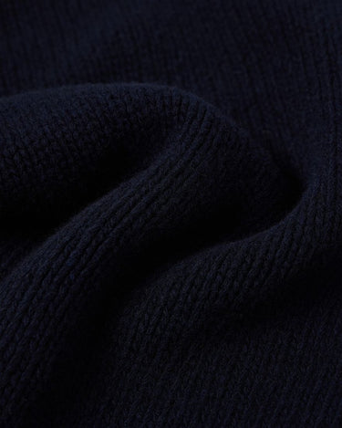 EDWIN ELLIS SWEATER - NAVY/OFF WHITE - KYOTO - EDWIN