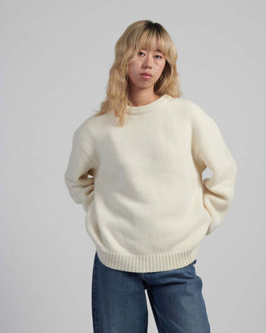 EDWIN ELLIS Sweater OFF WHITE - KYOTO - EDWIN