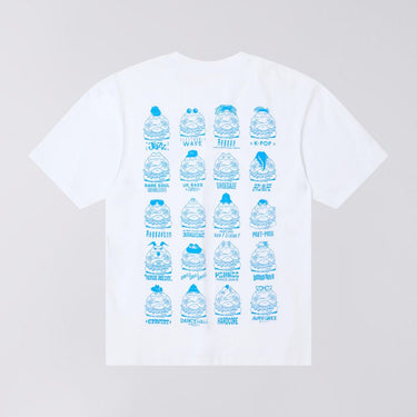 EDWIN EMC VARIOUS T - SHIRT - WHITE - KYOTO - EDWIN