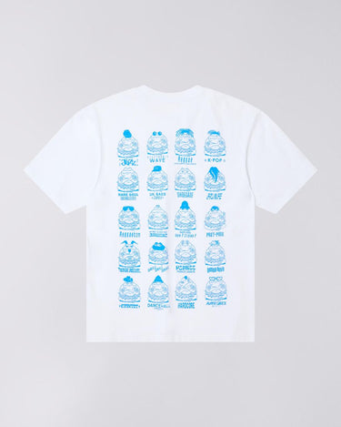 EDWIN EMC VARIOUS T - SHIRT - WHITE - KYOTO - EDWIN