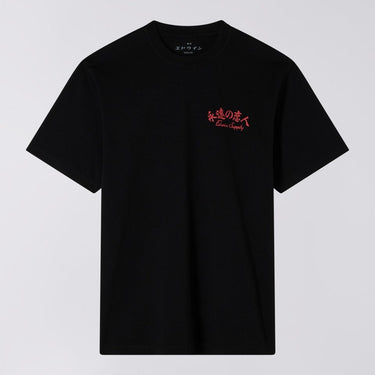 EDWIN Forever Lover T-Shirt - Black - KYOTO - EDWIN