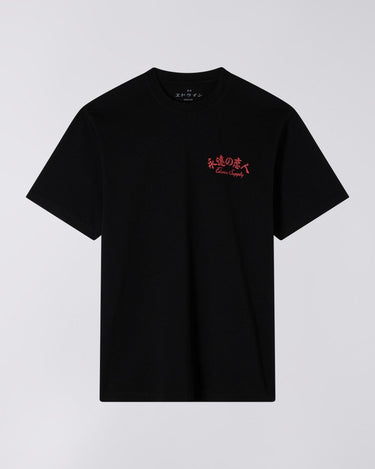 EDWIN Forever Lover T-Shirt - Black - KYOTO - EDWIN