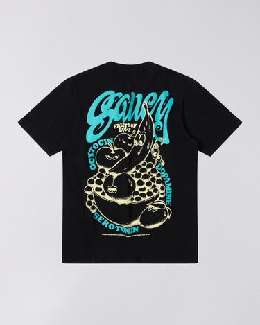 EDWIN FRUITS OF LOVE T - SHIRT - BLACK - KYOTO - EDWIN