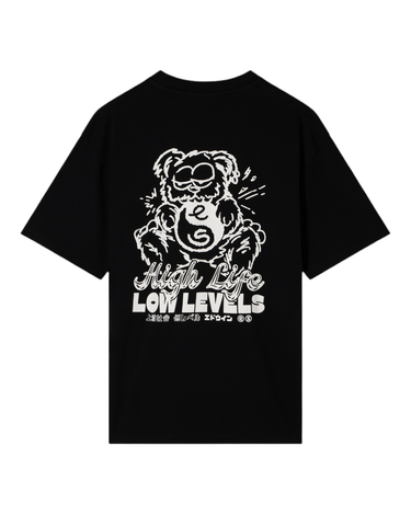 EDWIN High Bear T-Shirt - Black - KYOTO - EDWIN