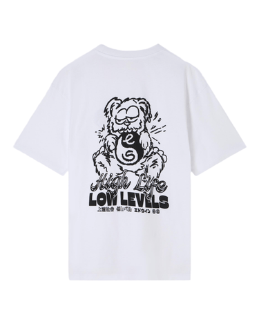 EDWIN High Bear T-Shirt - White - KYOTO - EDWIN